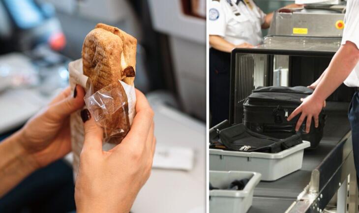 Alternativas a llevar comida en el avión